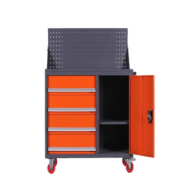 Buy cheap Stainless Steel ISO14001 Mobile Tool Cabinets , 0.6mm Steel Tool Storage Cabinets from wholesalers