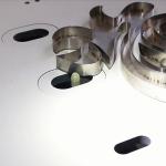 130KG Weight 3D Stainless Steel Letters Polishing Machine with 2 kW Motor Power