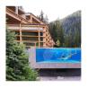 Buy cheap Acrylic Swimming Pool with Above Ground Glass Construction and Thickness 30mm-950mm from wholesalers