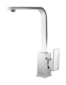 Wholesale Single Handle Chrome Finish Contemporary Kitchen Mixer Taps T81047 from china suppliers
