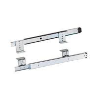 Buy cheap Furniture Bottom Mount Ball Bearing Drawer Slides 2 Fold 35mm Self Closing product