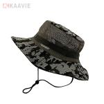 100% Cotton Outdoor Fisherman Hat 3D Embroidery Logo Pantone Color