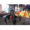 Buy cheap 100% Qualified 5 cube electro hydraulic grab bucket crane grab Orange Peel Grab bucket Excavator Bucket Grapple from wholesalers