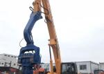 10m Sheet Pile Vibro Hammer , Hydraulic Pile Driving Hammer