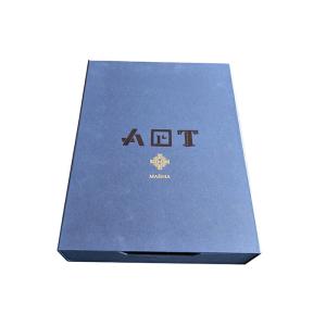 Buy cheap Light Blue Sliding Paper Box Accept Custom Recyclable Environment Friendly from wholesalers