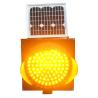 Buy cheap Yellow Flashing Solar Traffic Warning Light Anti High Temperature 300mm For Road Safety from wholesalers