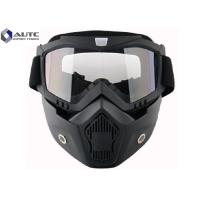 Buy cheap Full Face Tactical Military Goggles TPU Windproof Reticular Construction product