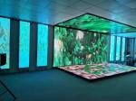 China SMD3535 Sound Active Dj Led Disco Dance Floor Warm White Beam Panels