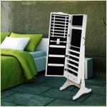 European Style 60inch Free Standing Jewellery Cabinet