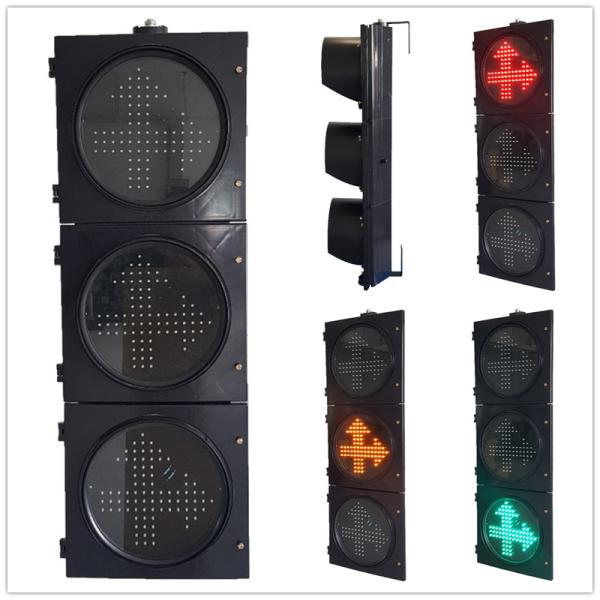 Buy cheap 3-Aspect RYG Double-Arrow Road Traffic Light 300MM Red Yellow Green from wholesalers