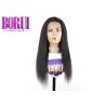 Buy cheap Swiss Lace Full Lace Human Wigs Glueless Kinky Straight Wig Dyed Bleach from wholesalers