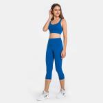 10 Colors High Waist Hip Lifting Pocket Yoga Sports Pants Nylon Nude Athletic