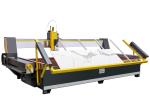 Water Jet 5 Axis Cutting Machine 37kw Metal Glass Marble Cutter Machine