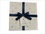 Jewelry Custom Square Delicate Patterned Gift Box With Bow