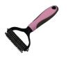 Buy cheap Dematting Dog Comb That Cuts Out Knots Small Dogs Grooming Cat Pet Animal 17.5x4.5cm from wholesalers