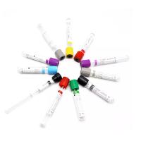 Buy cheap Sterile Vacuum Blood Collection Tube , PET Glass Blood Collection Tubes product
