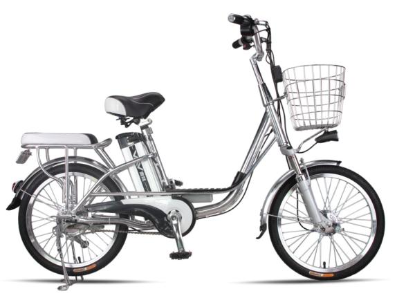 Buy cheap 20 Inches Battery Powered Bicycles Sliver Commuter Electric Bike 48V8Ah from wholesalers