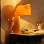 Wooden Art Deco Table Lamps Postmodern Living Room Restaurant Air MG Large Table