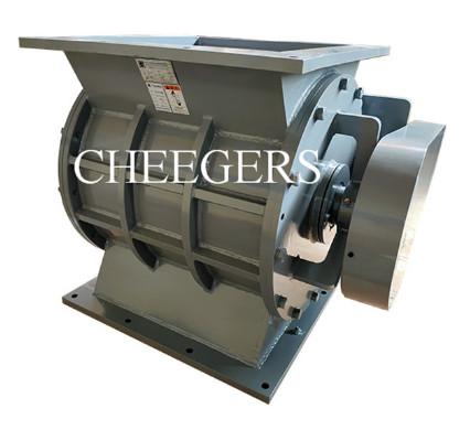 Buy cheap Square Rotary Discharge Valve 400x400mm 8 Blades Star Unloader from wholesalers