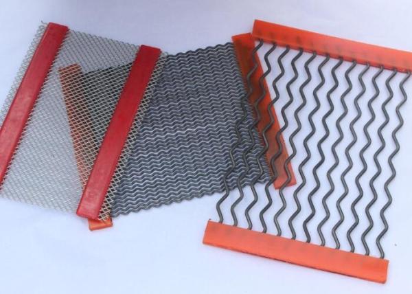Buy cheap Anti Clogging 1500MPa 65Mn Self Cleaning Vibrating Screen Mesh from wholesalers
