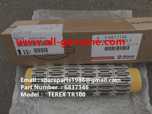6837146 BEARING ALLISON TRANSMISSION TEREX NHL DUMP TRUCK TR35 TR50 TR60 TR100
