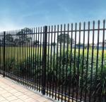 Metal Cap Aluminum Fence Panels , Metal Garden Fencing Panels ISO9001 Approved