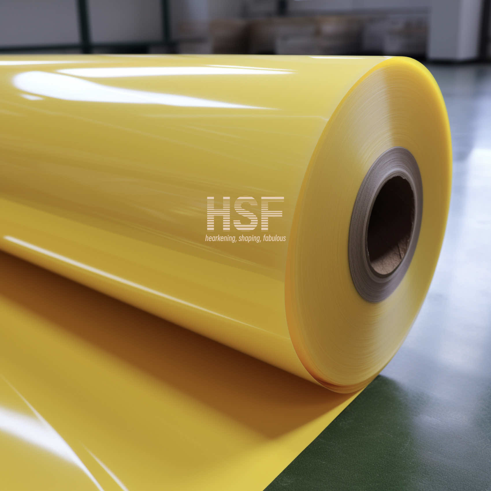 Translucent Yellow CPP Lamination Film 40uM FOR Stationery Packaging