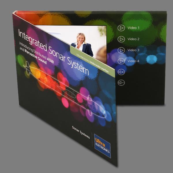 Buy cheap A4 A5 Size LCD Flip Book Video / Wedding Video Invitation For Business Gift from wholesalers