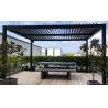 Buy cheap 3x3m Outdoor Aluminium Manual Louvered Pergola Windproof Sun Protection from wholesalers
