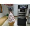 Buy cheap 2+1 Mixed Flavors Soft Cream Ice Cream Maker Air Pump Feed CE Approved from wholesalers