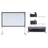 Buy cheap 200 Inch Large Portable Outdoor Fast Fold Projection Screen Front Rear Projector Screen from wholesalers