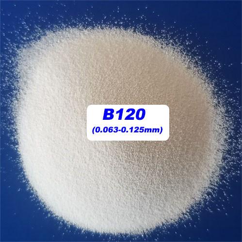 700HV Zirconia Beads Ceramic Blasting Media B120 63 - 125μM B80 125 - 212μM For