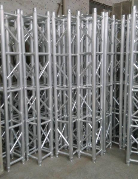 Buy cheap Customized 6082 Square Aluminum Square Truss / Spigot Lighting Truss from wholesalers