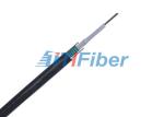 Outdoor Multimode Fiber Optic Cable Black PE Jacket With Uni - Tube Gel - Filled