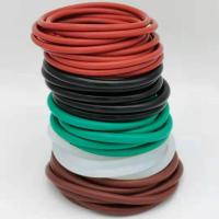 Buy cheap Heat Resistance Colorful Silicone Rings Non Toxic AS568 ISO 3601 Standard product
