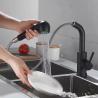 Buy cheap Black Pull Out Sanitary Ware Faucet from wholesalers