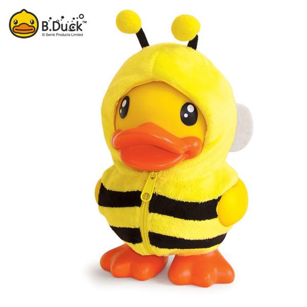 Custom OEM Vinyl Money Saving Box For Kids Cute Yellow Design 3D PVC Moneybox