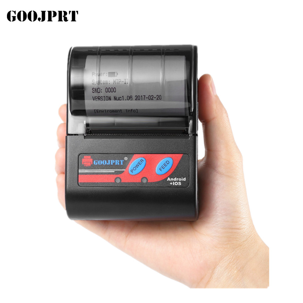 China supplier 58mm mini bluetooth thermal printer mobile printer