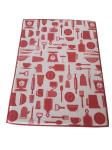 Absorbent Reversible Microfiber Dish Drying Mat Cooking Utensil Design