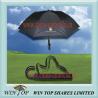 Buy cheap 2 Fold Black Umbrella with Carrying Bag from wholesalers