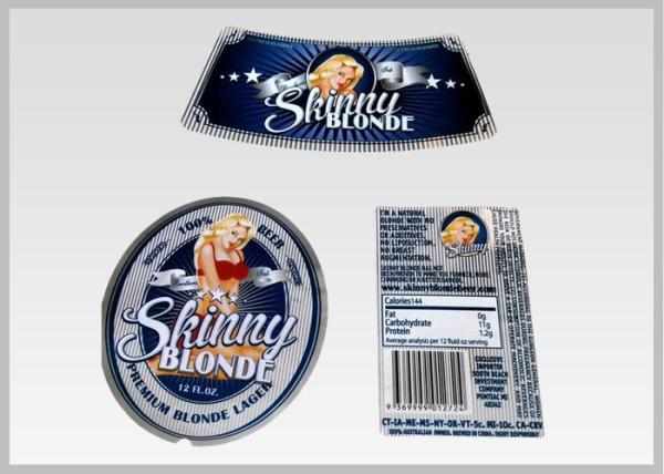 71gsm Colorful Strength Vacuum Metallized Paper For Beer Label Printing Wet