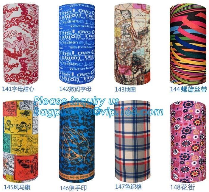 Hot sale fashion design printing multifunctional custom cheap 100% cotton bandana,microfiber plain custom made bandana