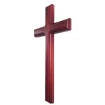 Durable Handmade Wooden Crosses , Solid Hang Wooden Wall Cross For Crafts