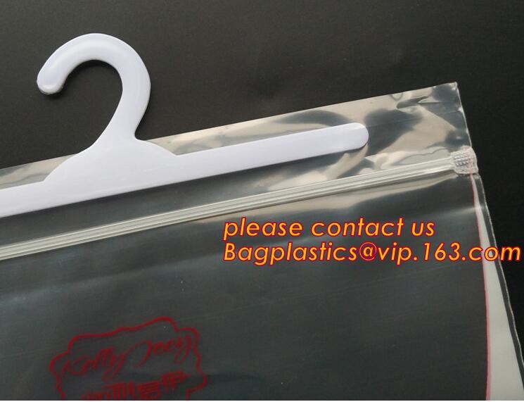 Shirt Packaging Bags, Hanger Frosted Bags, Packaging Bag Hook Hanger Bag Underwear Shirt Bag