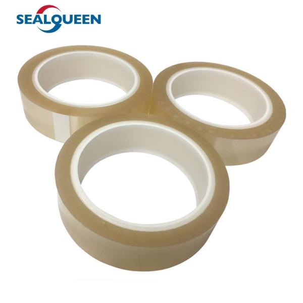 Buy cheap PET Easy Tear Tape Transparent Packaging Tape Silicone Adhesive PET Tape from wholesalers