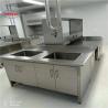 Buy cheap Polished Stainless Steel Lab Bench with Bolt Connection - Silver Finish from wholesalers