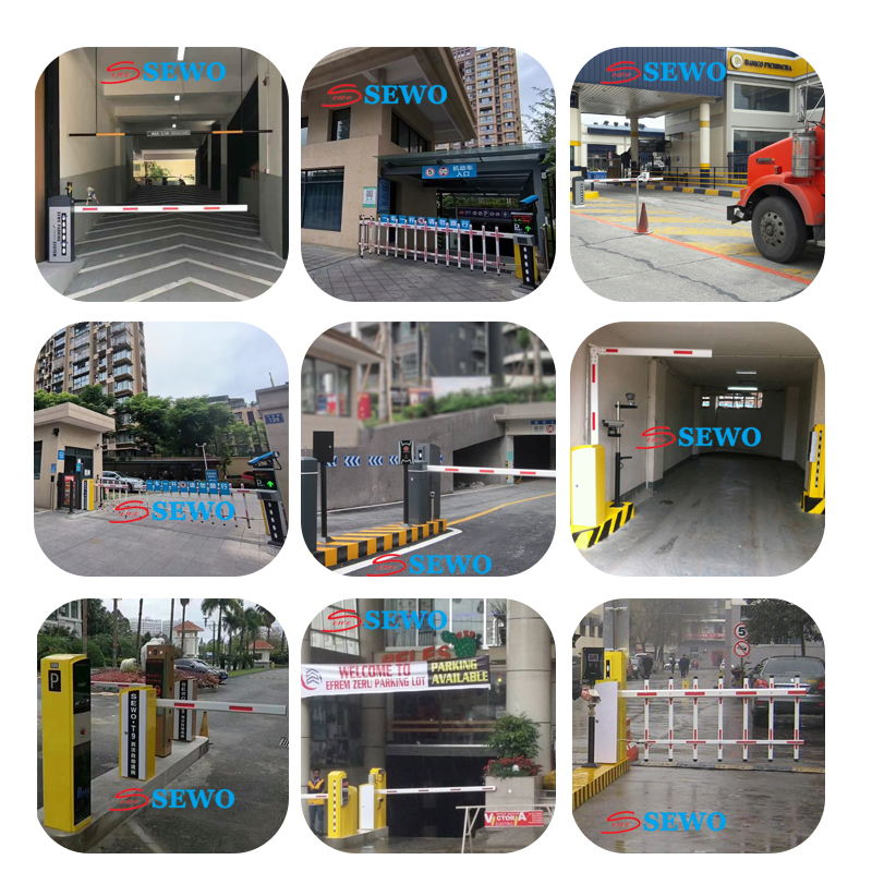Brushless Vehicle Automatic Parking Barrier Gate For Smart Parking System