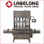 Cream Ketchup Bottle Filling Capping Labeling Machine Automatic 4 Heads