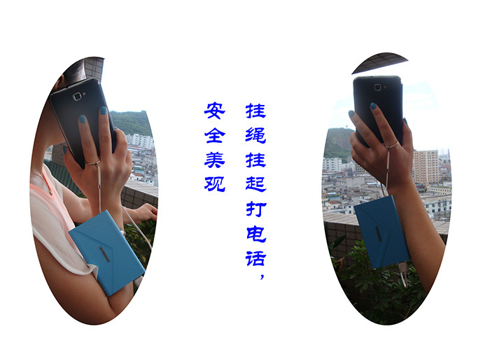 Thin-meter Power Bank Show Life Brand Gift Customization Factory Leather Envelope 4000mah, 5000mah Portable Power Bank