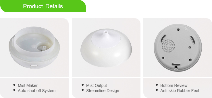 Home Electric Ultrasonic 100ml USB Aroma Essential Oil Diffuser